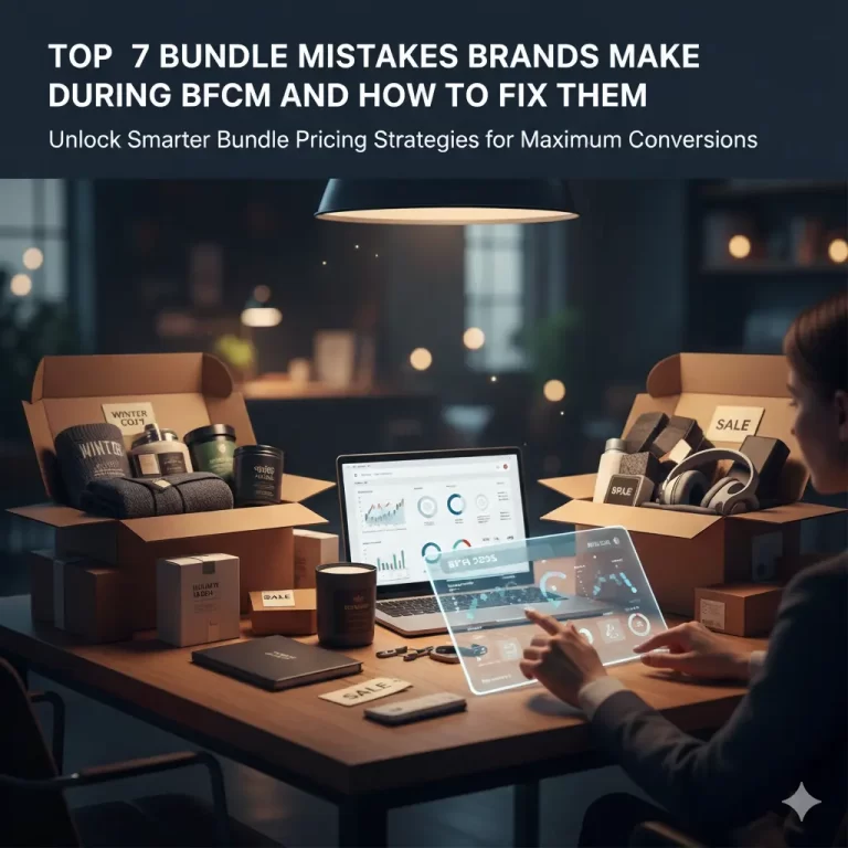 Top 7 Bundle Mistakes Brands Make During BFCM (and How to Fix Them)