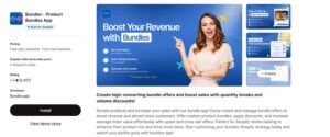 Bundler for Budget-Conscious Stores