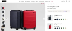 Away travel together bundle Example
