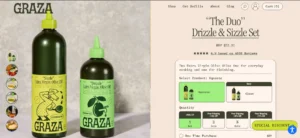 graza drizzle sizzle product bundling example