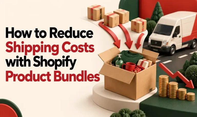 How to Reduce Shipping Costs with Shopify Product Bundles